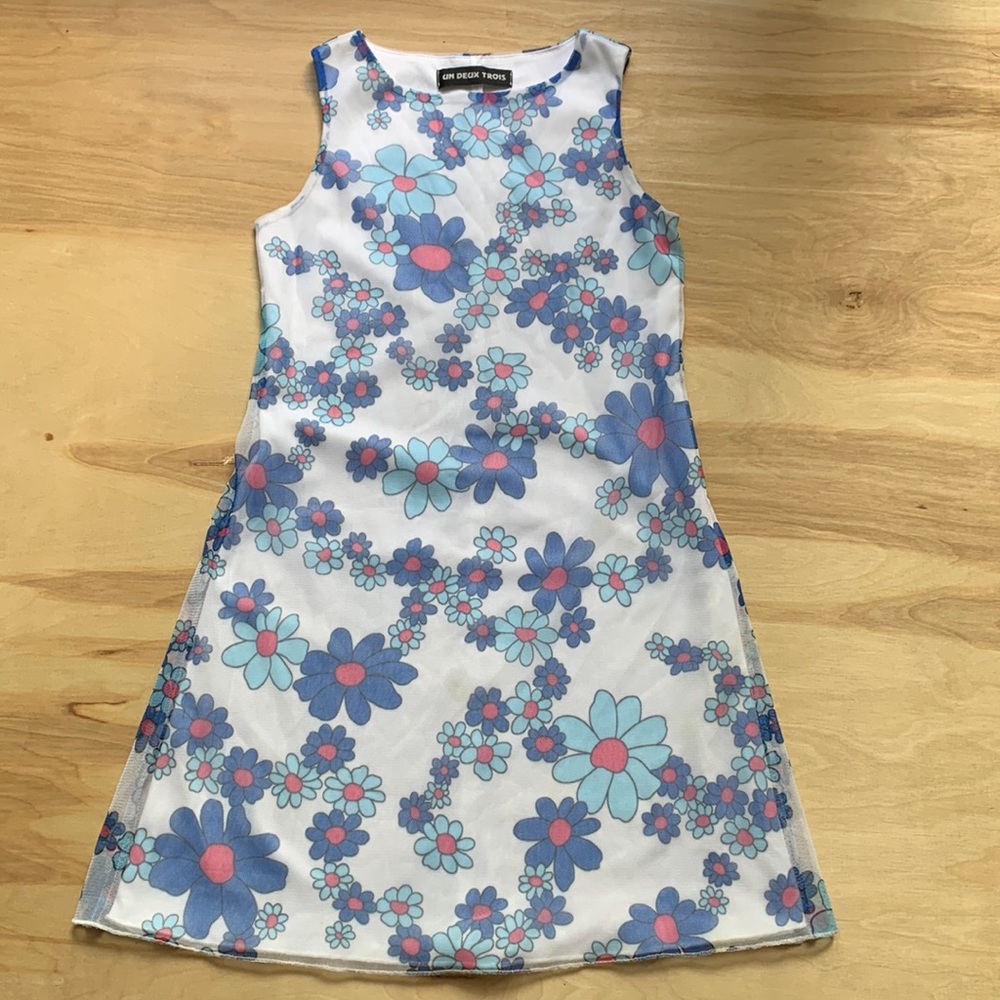 Un Deux Trois Girls Shift Dress